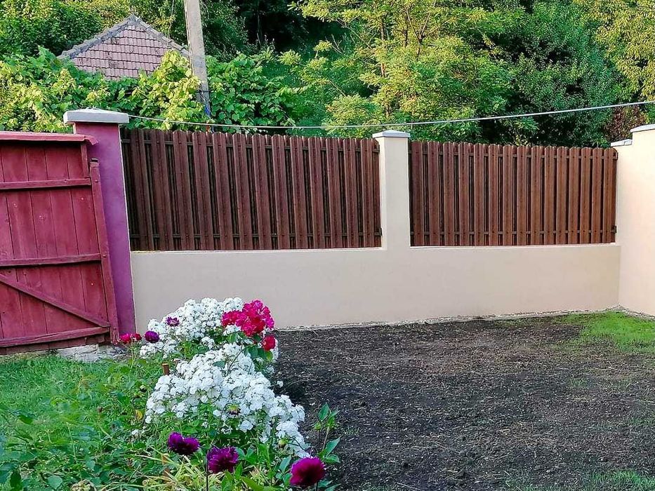 Garduri si porti stil jaluzea, sipca metalica, tabla cutata