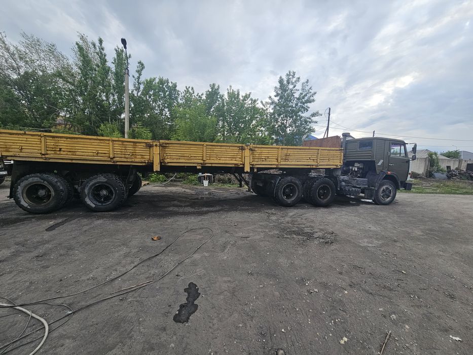 Продам камаз с прицепом