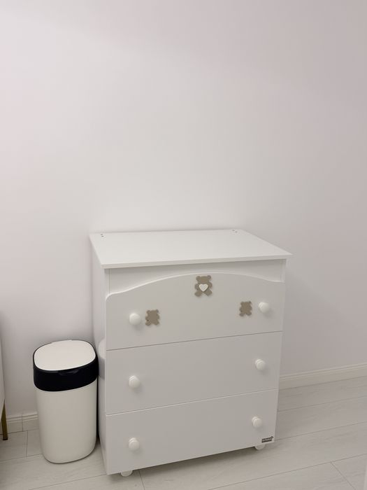 Comoda bebe 3 sertare 3in1 Anne Bebe