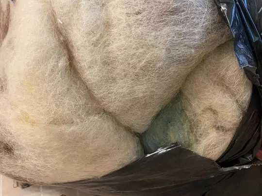 Lana caier pt termoizolatie sau alte intrebuintati, cantitate 200kg