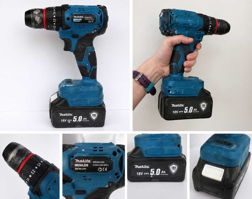 Винтоверт 18V 5.0Ah (Makita) – работи отлично