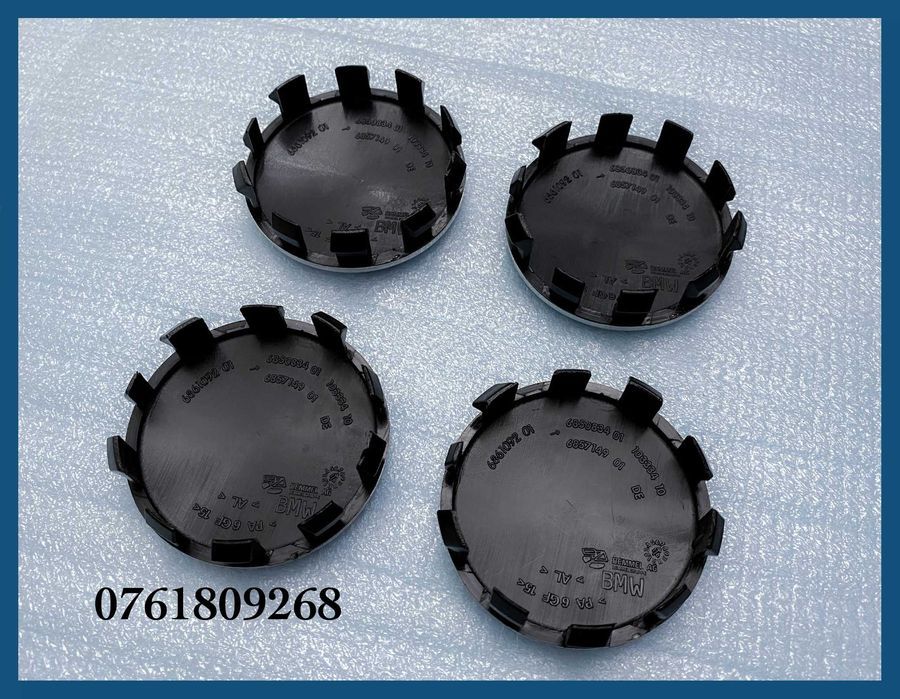 Set 4 capace 56mm jante aliaj BMW seria 1 2 3 4 5 6 7 X1 X3 X5 X6