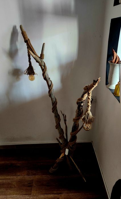 Настолна лампа ръчна изработка