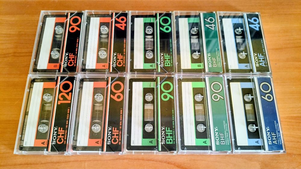 Винтажные Аудиокассеты SONY