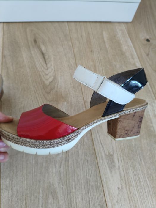 Sandale superbe piele Rieker, 37