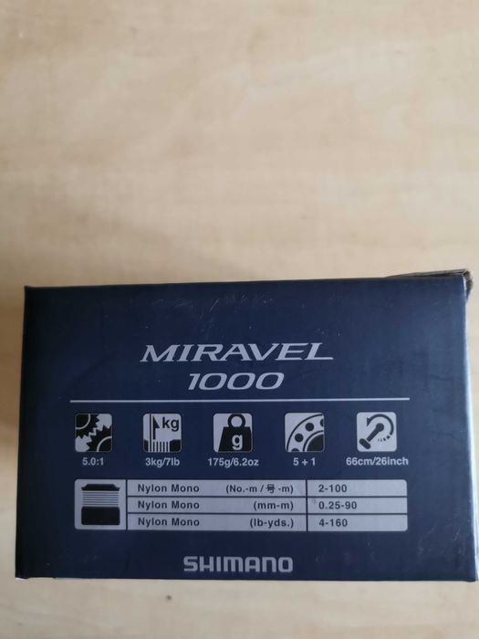 Mulineta ultralight Shimono Miravel 1000