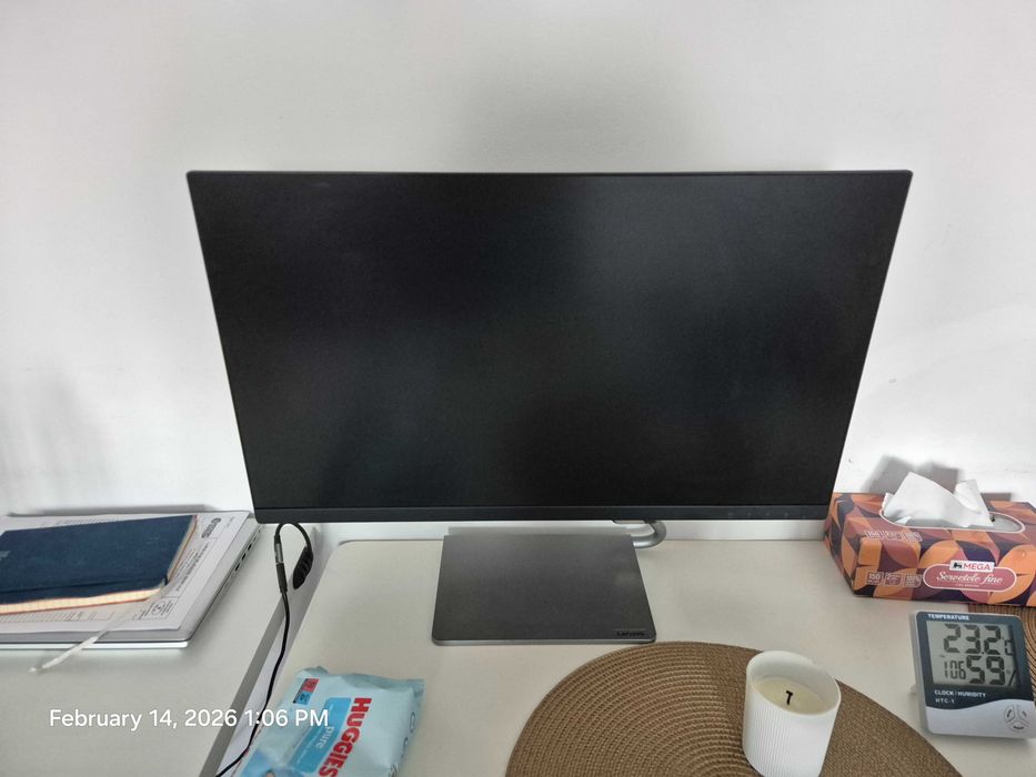 Monitor FrameLess W-LED IPS Lenovo 27", 75 Hz, Q27q-10, WQHD 2560x1440