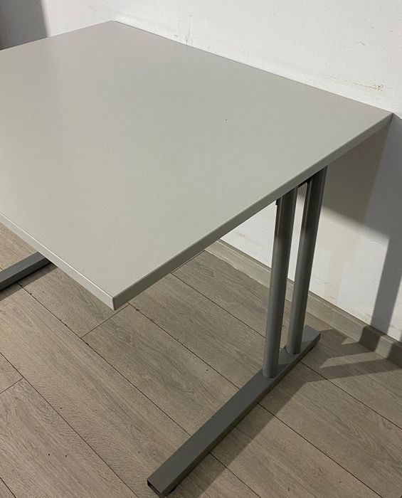 Masă de Lucru 100X80 cm; Birou Tehnic Cadru Metalic foarte Solid