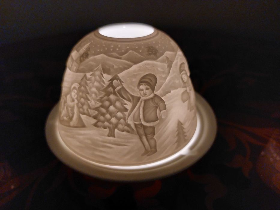 3 suporturi lumanare Starlight Craciun