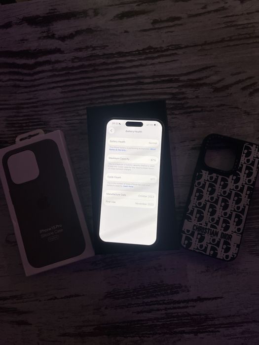 iPhone 15 Pro - 128GB - Безупречен