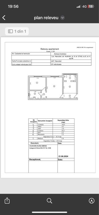 Apartament 2 camera Navodari