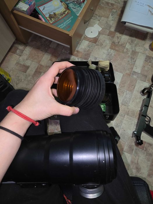 Фоторужье зенит с фотоаппаратом