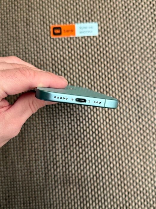100% Battery! 256GB! iPhone 16 Лизинг от 50лв/м teal зелен ГАРАНЦИЯ