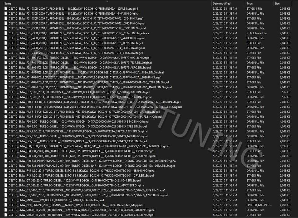 Celtic Database, DaVinci 1.0.35, ETC