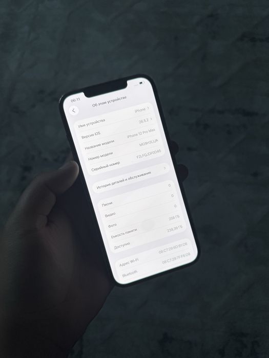 iPhone 12 Pro Max 256gb 100%