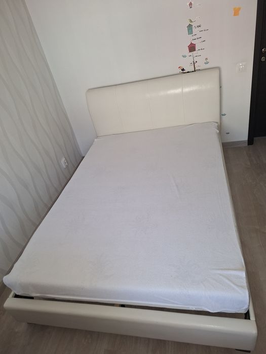 Pat alb piele ecologica 220x145x96