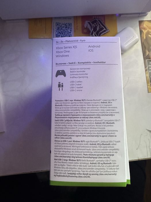 Xbox контролер с кабел