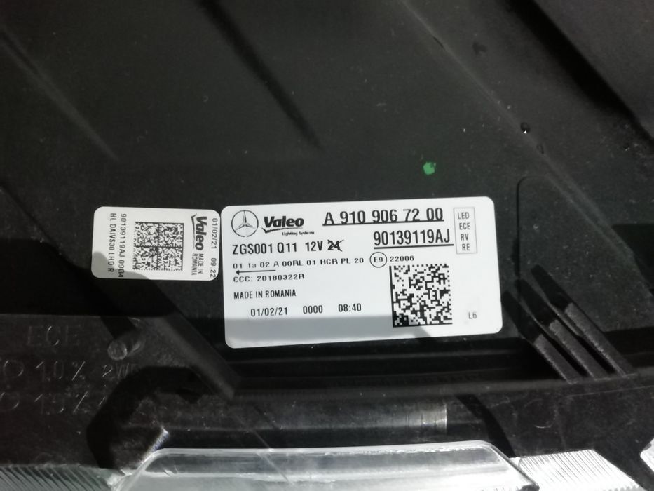 Фар Фарове за Mercedes Sprinter W910 / Мерцедес Спринтер A910 Full LED