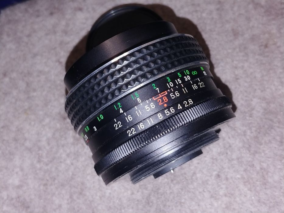 obiectiv Helios 2/58 camera Zenit