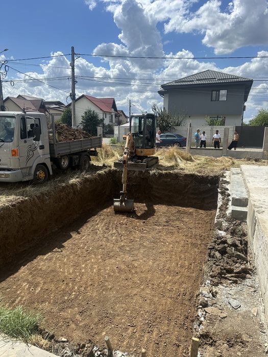 Inchiriere excavator&basculante