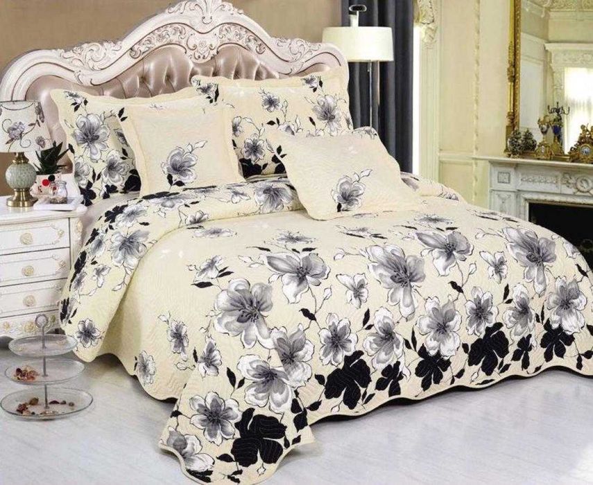 Cuvertura/garnitura de pat, set 5 piese calitate superioara