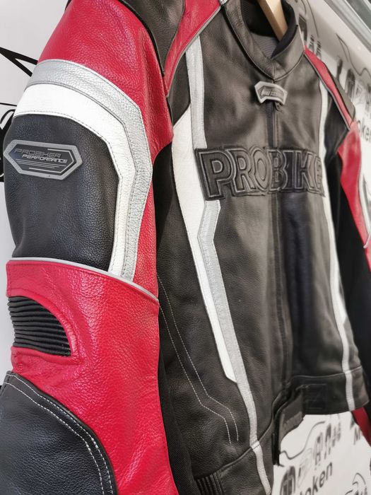 Geaca moto piele Probiker marime 52