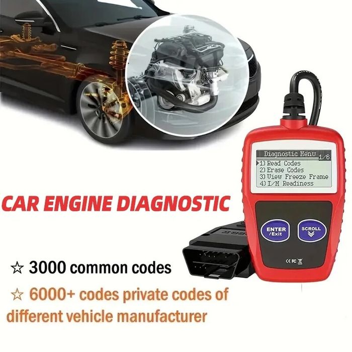 Cablu Diagnoza cu ecran LCD ,universal OBD