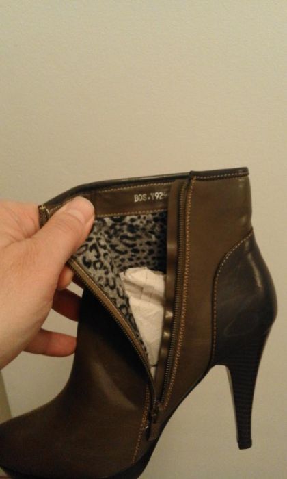 Дамски боти естествена кожа