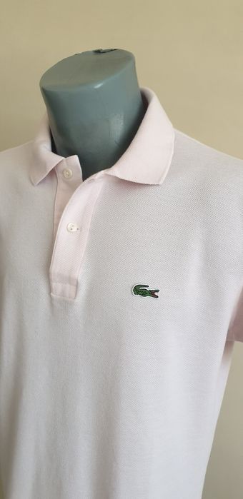 Lacoste Pique Cotton Classic Fit / 4 - M НОВО! ОРИГИНАЛ! Мъжка Тениска