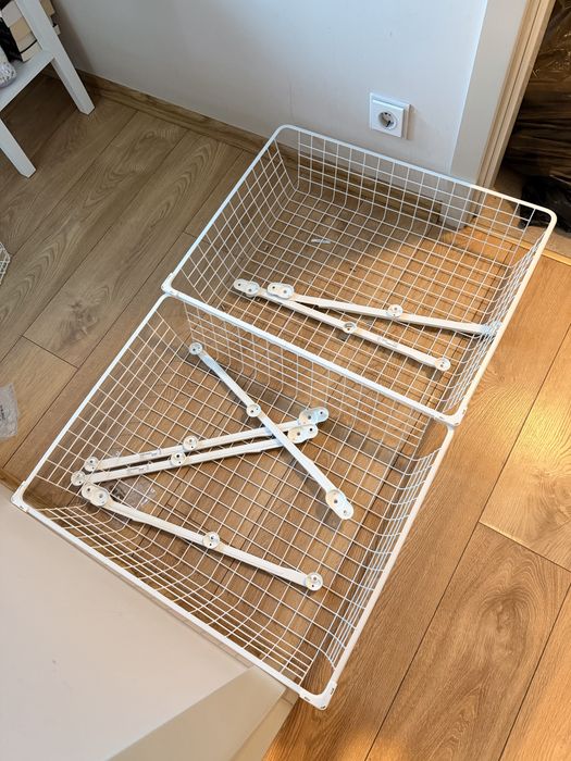 Икеа 4 броя кошници с релси  PAX komplement