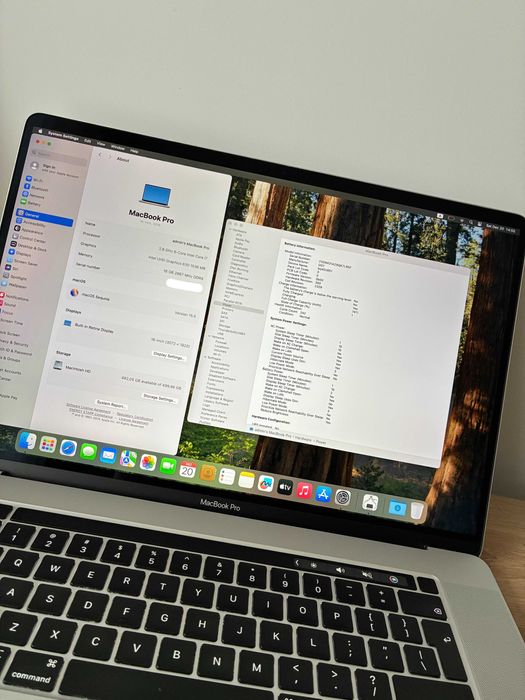 MacBook Pro 16" 2019, i7, 16GB, 512GB SSD, Radeon Pro 5300M 4GB