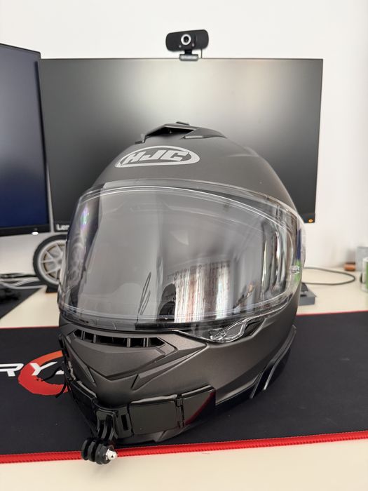 Casca Moto Integrala HJC i71 Mat Argintiu. Marimea M 57-58cm sau L 58-59cm