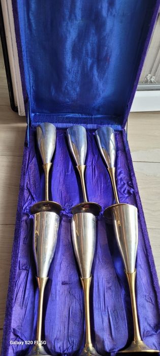 Set pahare Șampanie Argint