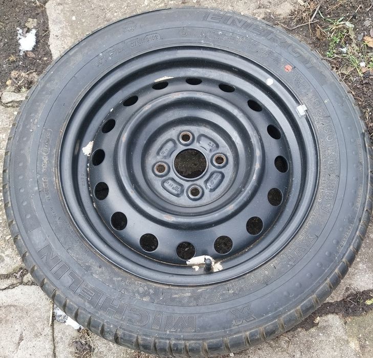Чисто нова резервна гума с джанта 4х100х15 за Тойота/Toyota Corolla