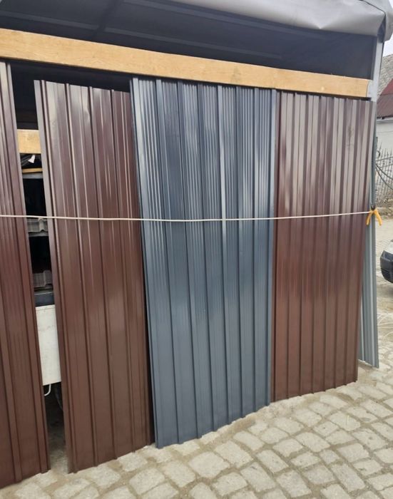 tabla cutata zincata si vopsita