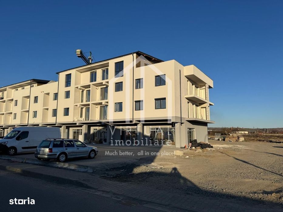 Apartament 2 camere - 46,20 mp, gradina de 37 mp - La gri