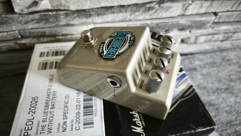 Marshall Bluesbreaker II – Pedală Overdrive / Distortion pentru chitară - GARANTIE 1 AN!