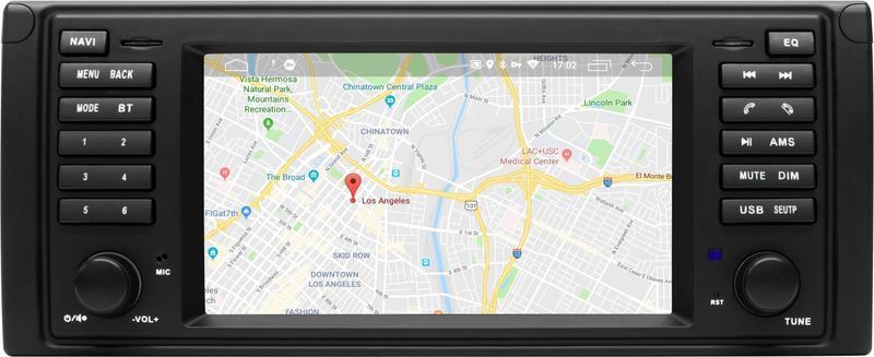 BMW E39 7" Андроид Нaвигация БЕЗ DVD МЕХАНИКА, 7136