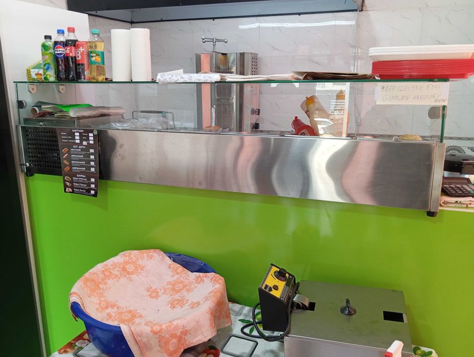 Мармит, салатный бар холодный Гриллница, шаверма апппарат