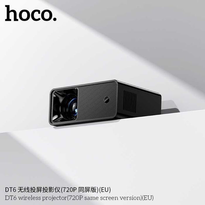Hoco DT6 Беспроводной проектор (версия Same Screen 720P) (US/ЕС)