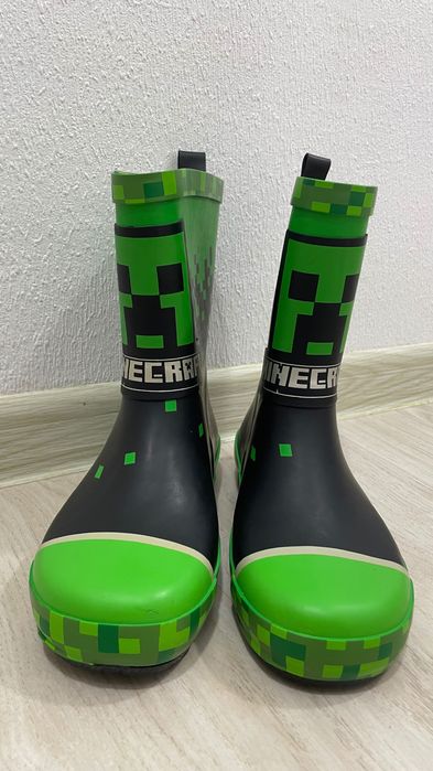 Резиновые сапоги Майнкрафт