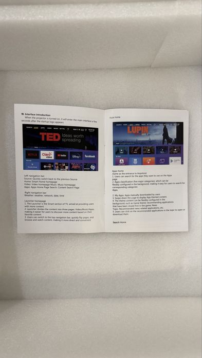 Проектор на Andoid TV