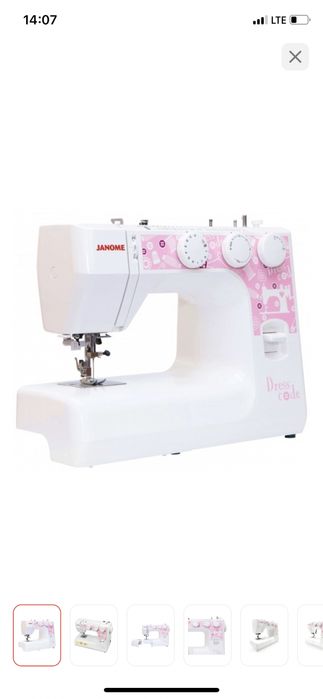 Швейная машина Janome DressCode белый