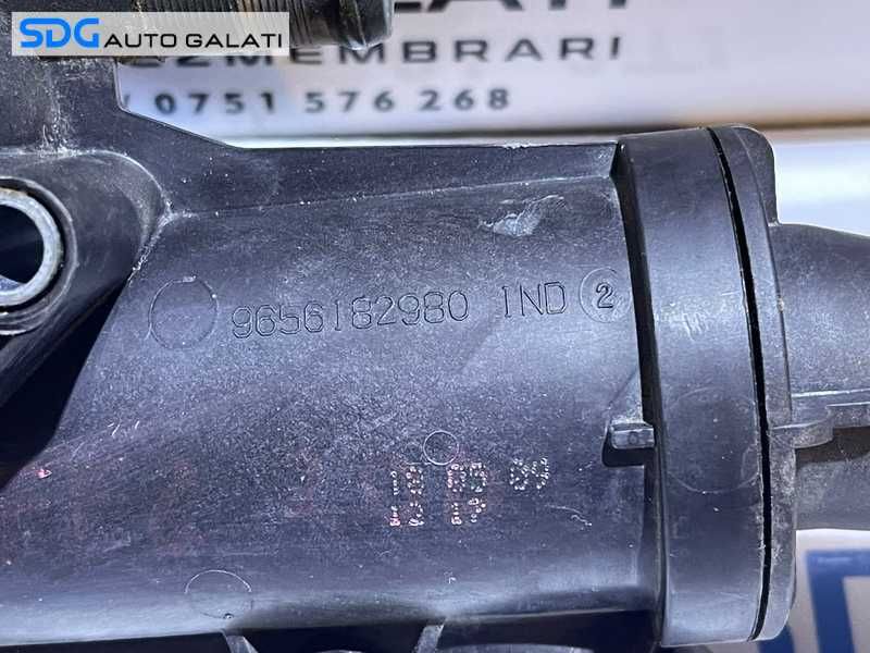 Corp Carcasa Termostat Senzor Temperatura Apa Peugeot 508 2.0 HDI 2010 - 2018 Cod 9656182980 [S0109]
