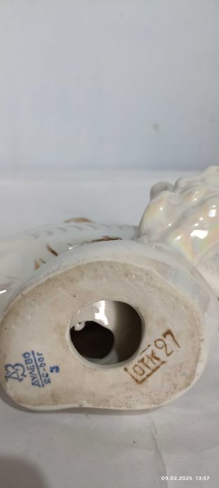 Статуэтка фарфоровая Золотая рыбка