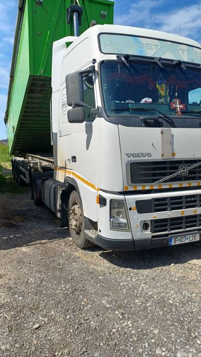 Volvo FH 440, an 2007, Euro 5, AC. Semiremroca Trailis an 2012 basculabila 52 mc