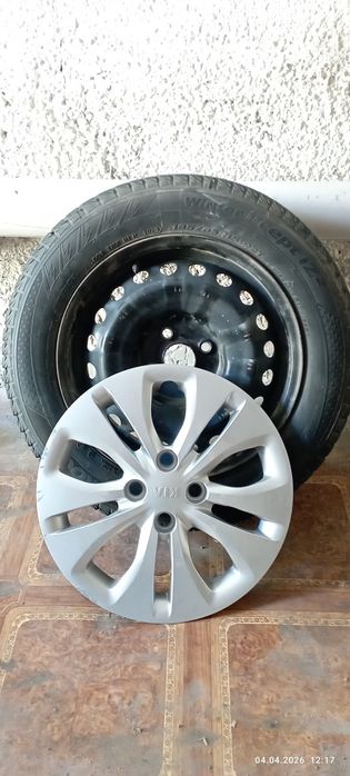 Шины липучки Hankook с дисками R15, 185/65