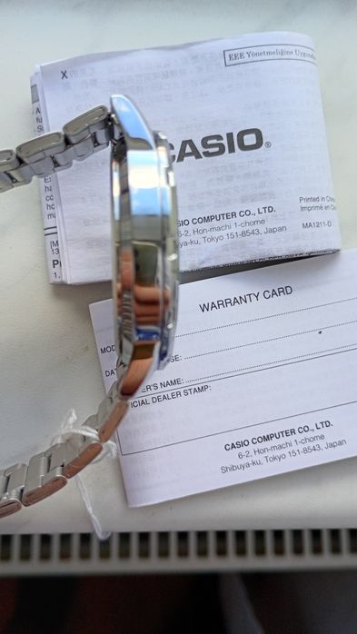 Ceas Casio MTP-VD01D- 2E, modul 5058, albastru, nou, nepurtat, garanție, acte