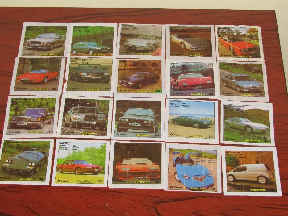 Картинки и опаковки от дъвки и други