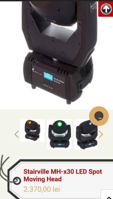 Moving head Stairville MH-x30 LED .2 buc